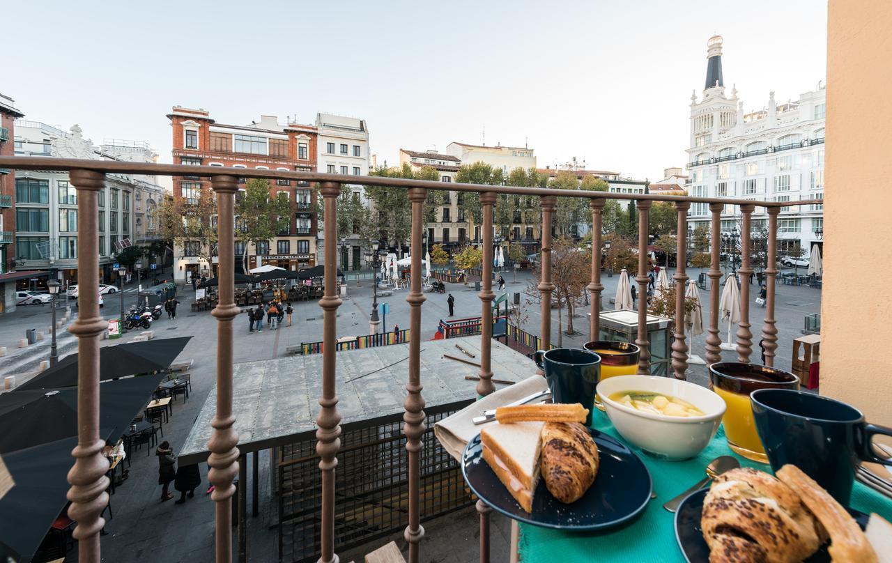 Plaza Santa Ana Apartment Madrid Bagian luar foto