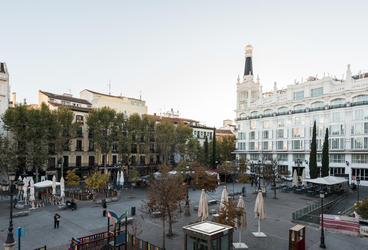 Plaza Santa Ana Apartment Madrid Bagian luar foto